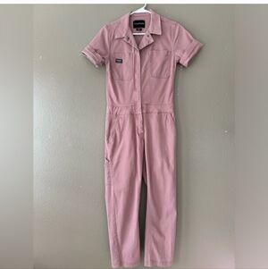 Wildfang the essential coverall jumpsuit dusty pink